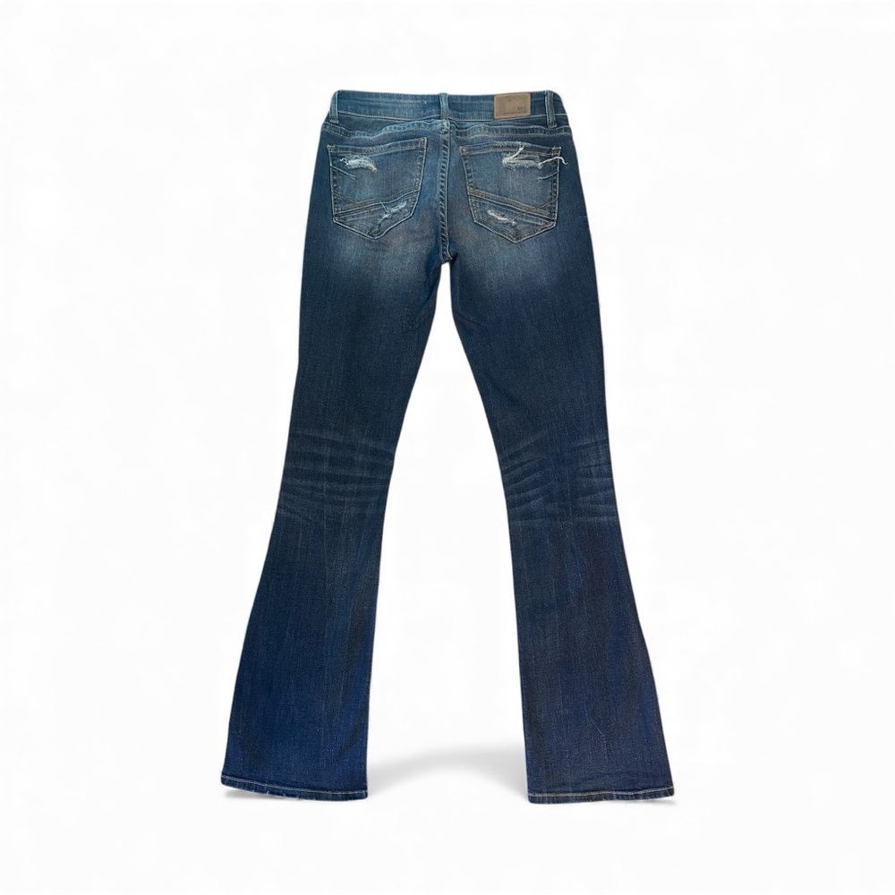 BKE - Mid Rise, Distressed, Flare Jeans - Size 27 Long - Picture 4 of 6